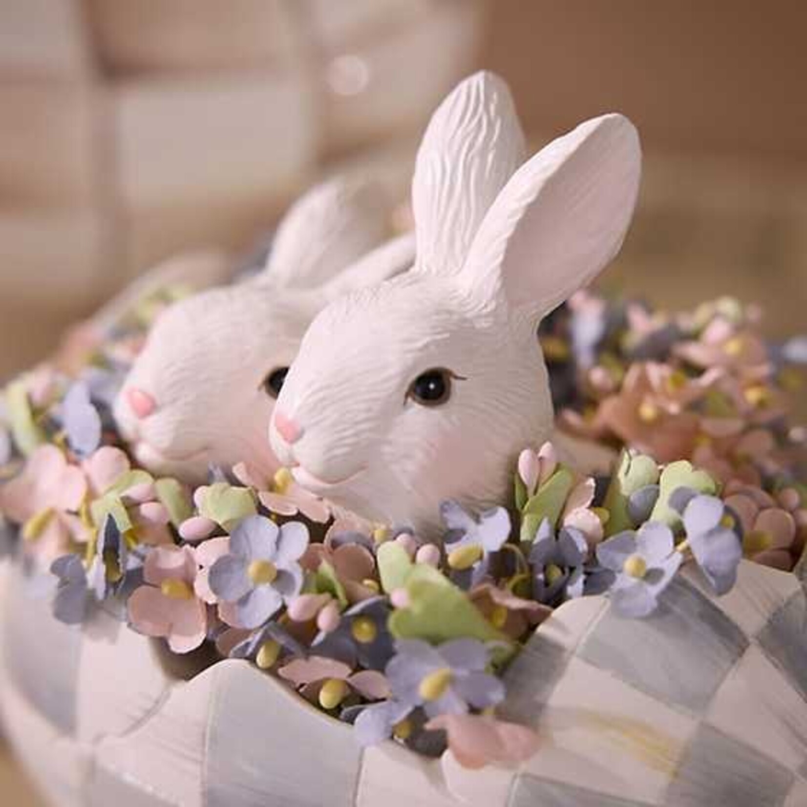 MacKenzie-Childs cameo peekaboo egg