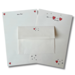 Parcel Sweet Love Letter Writing Set