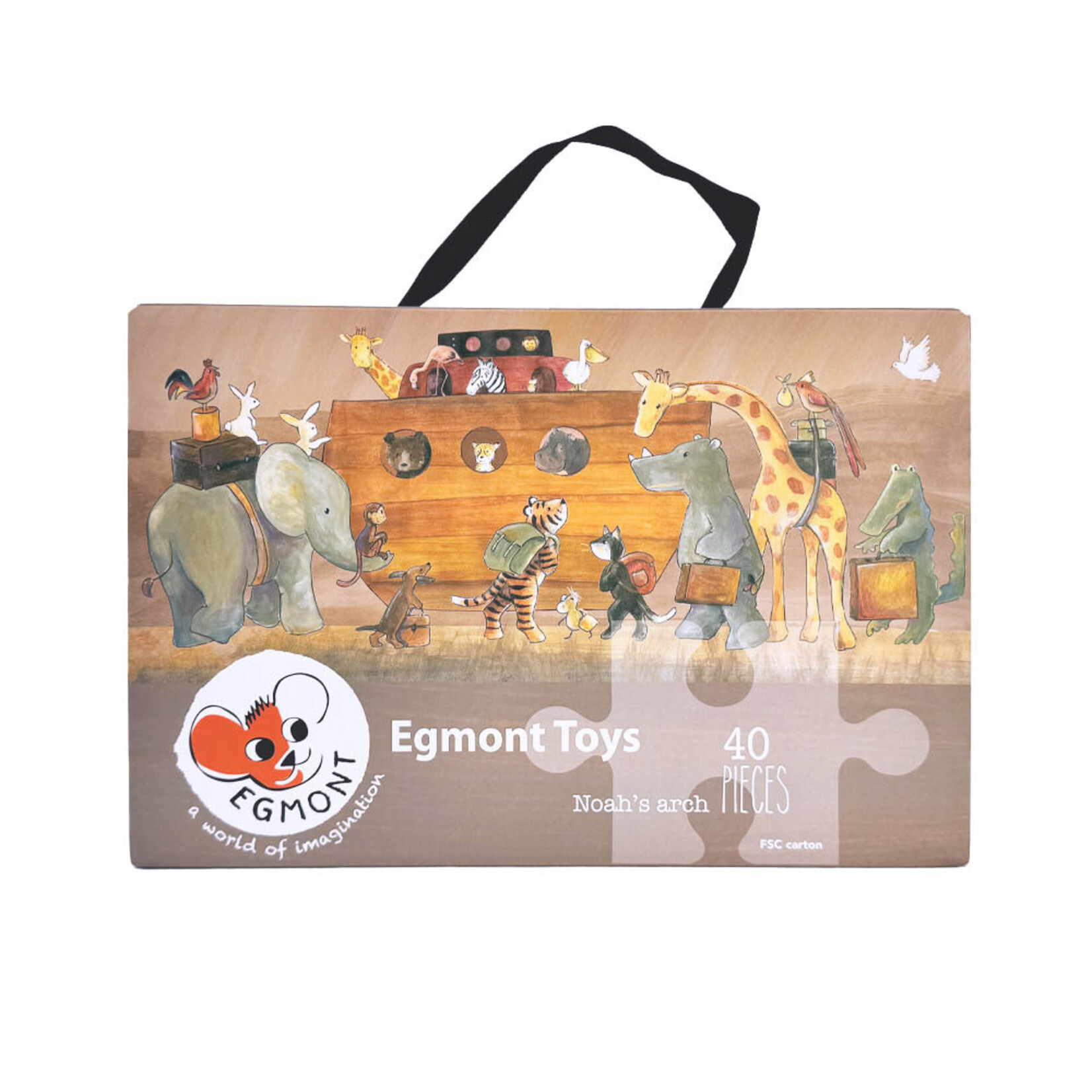 Egmont 40-piece Floor Puzzle: Noah's Ark