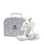 Steiff Unica Dangling Plush Toy Unicorn in Suitcase