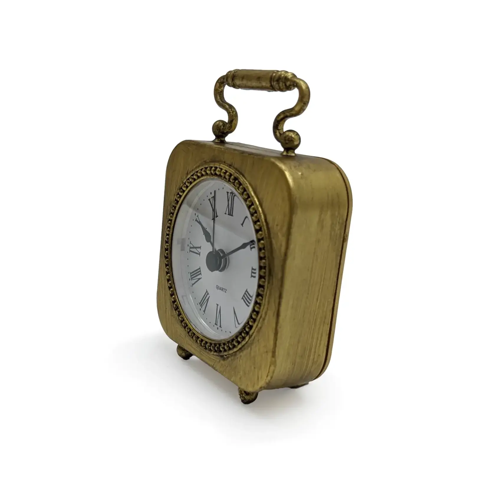 Zentique Inc. Gold Table Clock