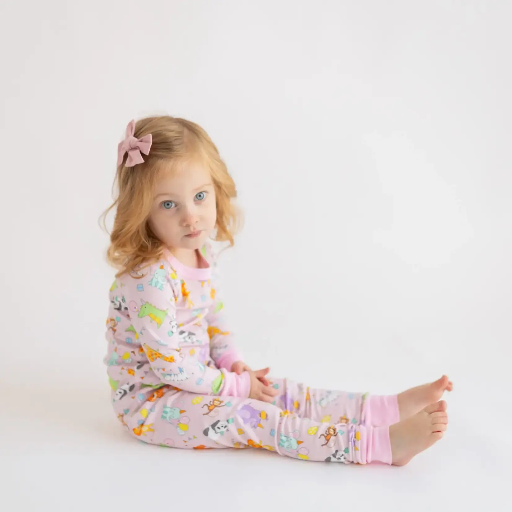 Magnolia Baby Cake, Presents, Party! Toddler Long Pajamas - Pink