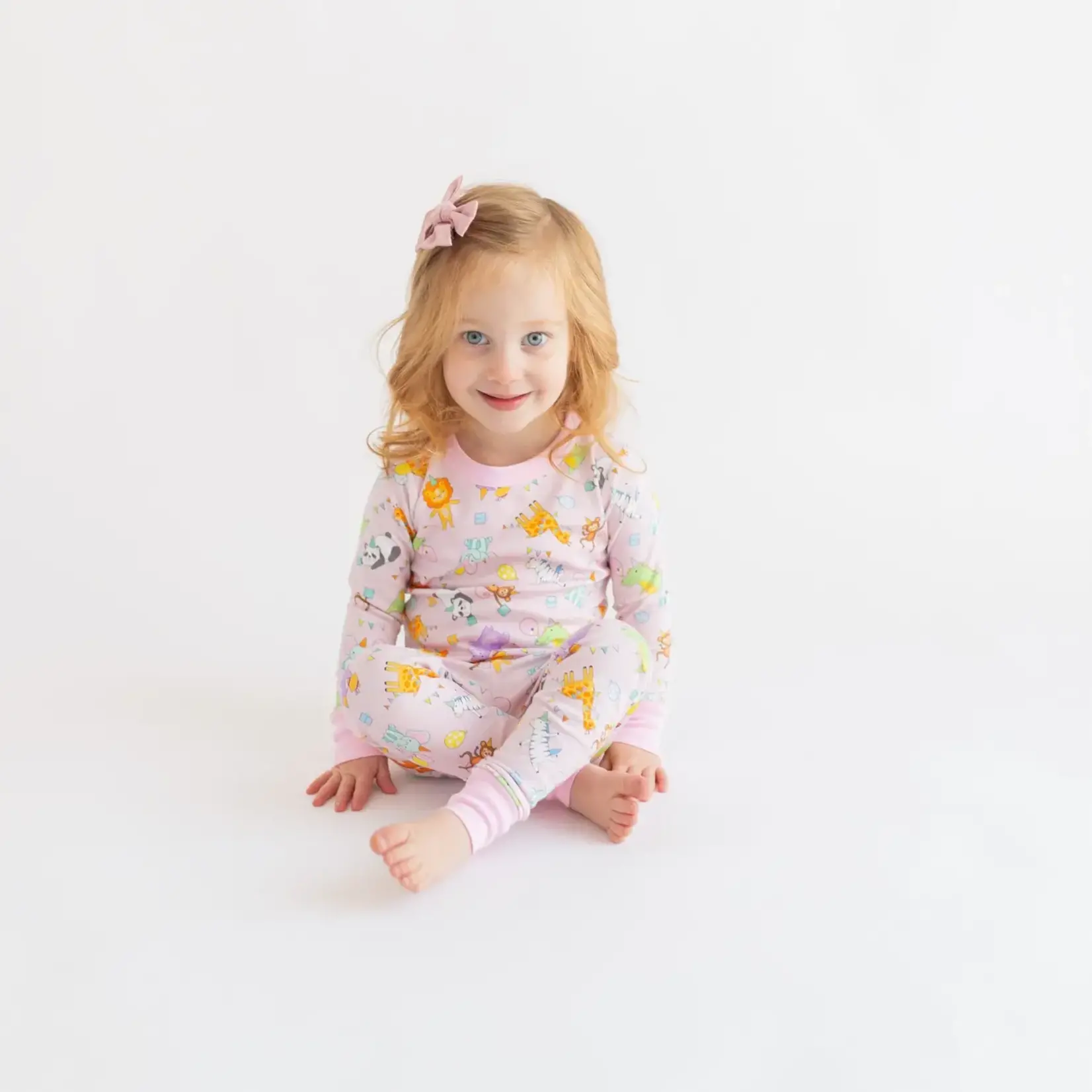 Magnolia Baby Cake, Presents, Party! Toddler Long Pajamas - Pink