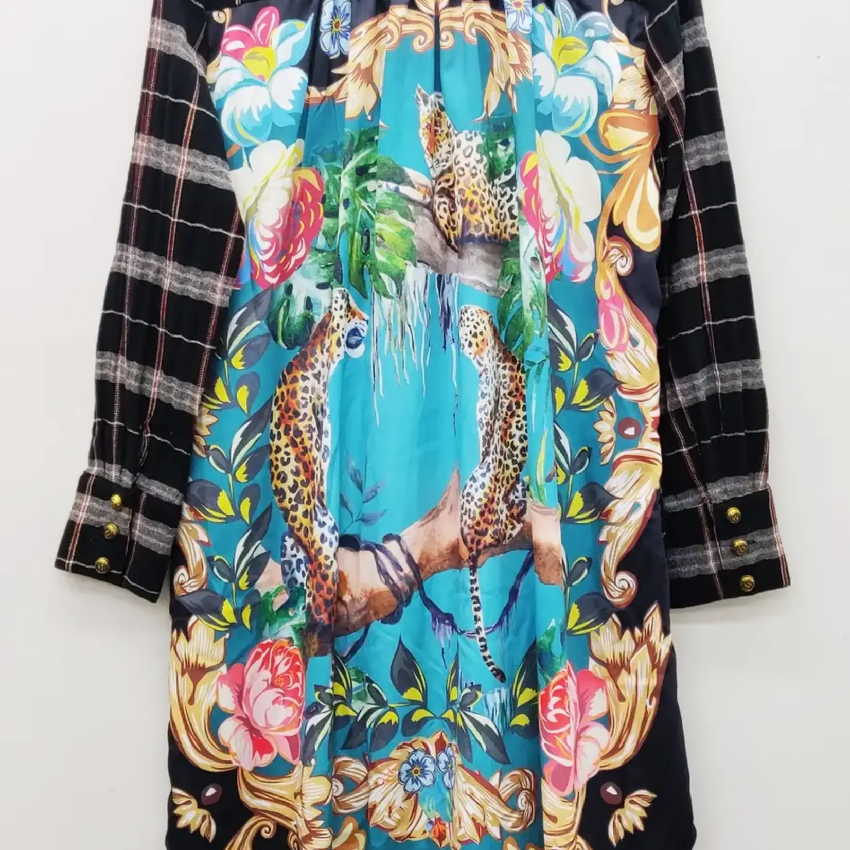 Aratta Queen Rules Shirt Dress
