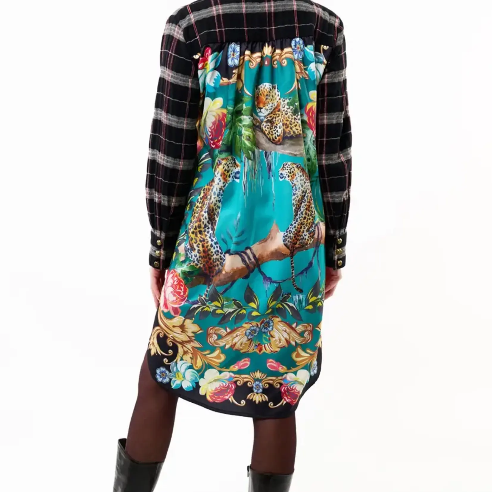Aratta Queen Rules Shirt Dress