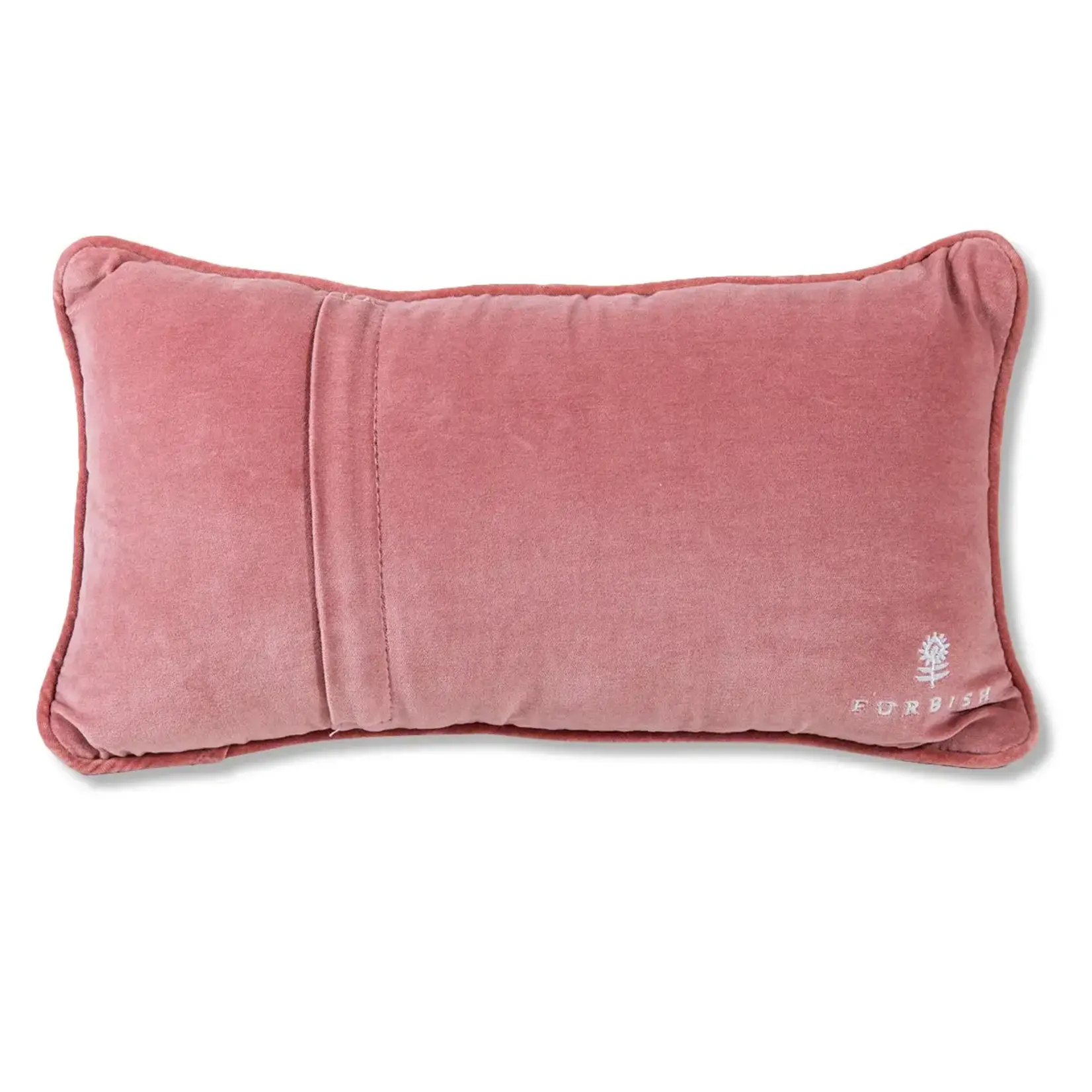 Furbish Studio Too Much Needlepoint Pillow