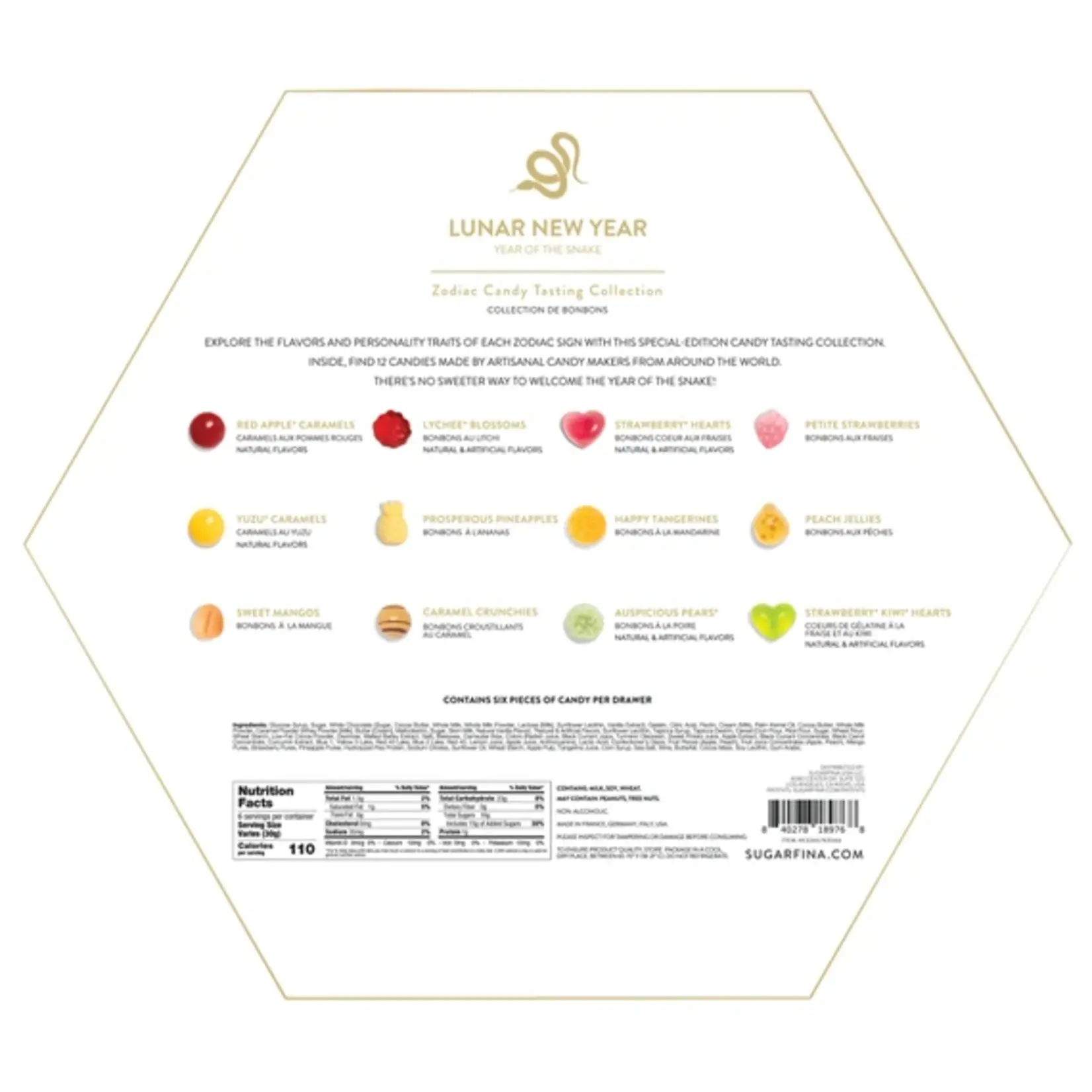 Sugarfina Year of the Snake Zodiac Candy Tasting Collection