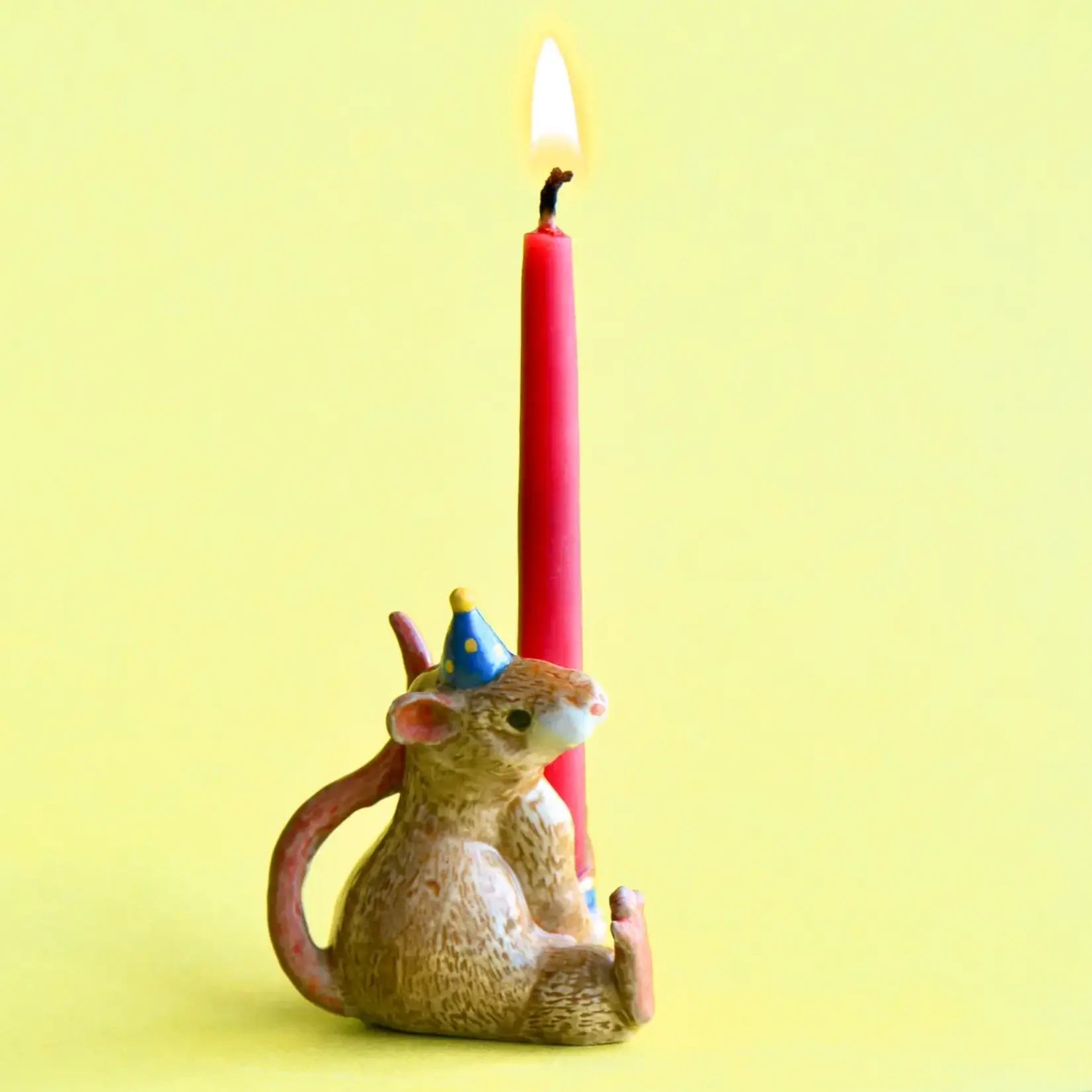 Camp Hollow Porcelain Animal Treasures Year of the Rat Cake Topper