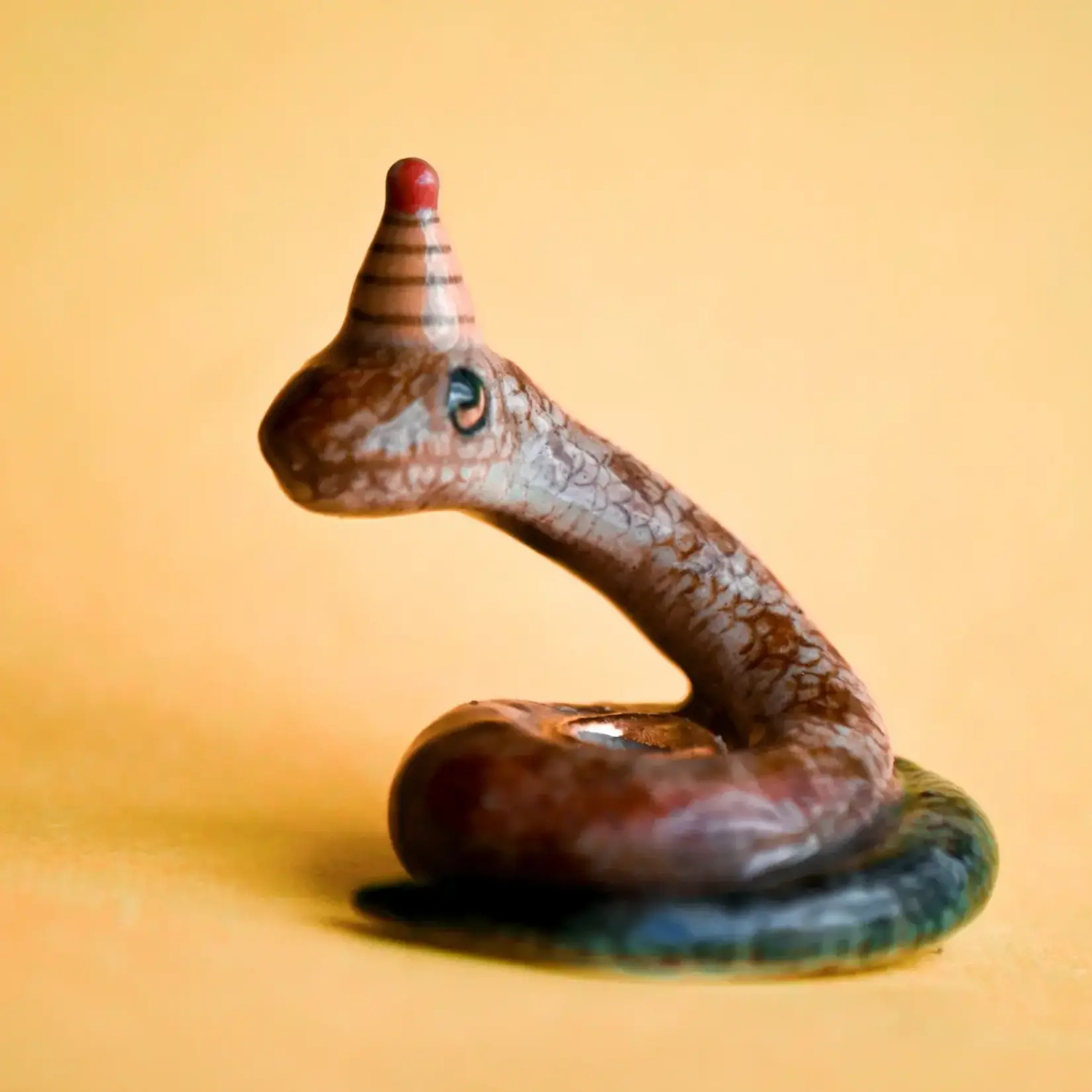 Camp Hollow Porcelain Animal Treasures Year of the Snake Cake Topper