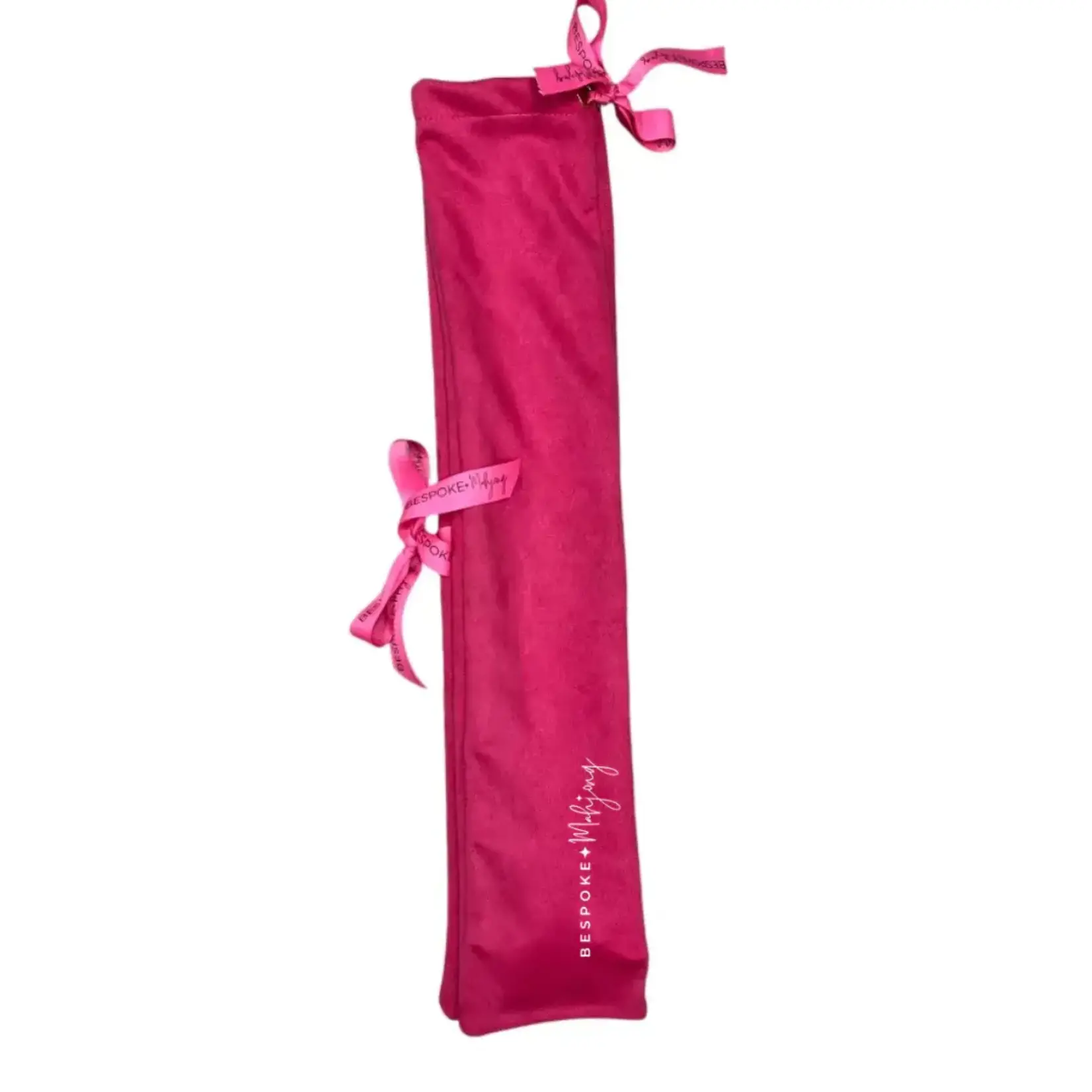 Bespoke Mahjong Mega Tile Rack and Bag Set Hottie Pink