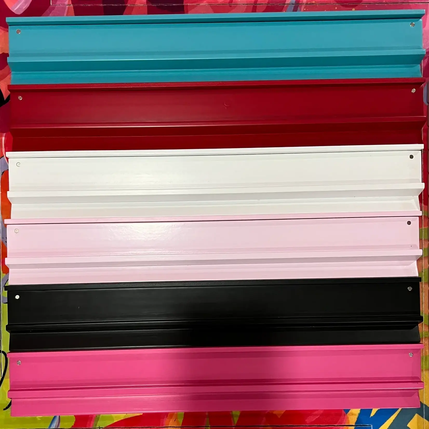 Bespoke Mahjong Mega Tile Rack and Bag Set Hottie Pink
