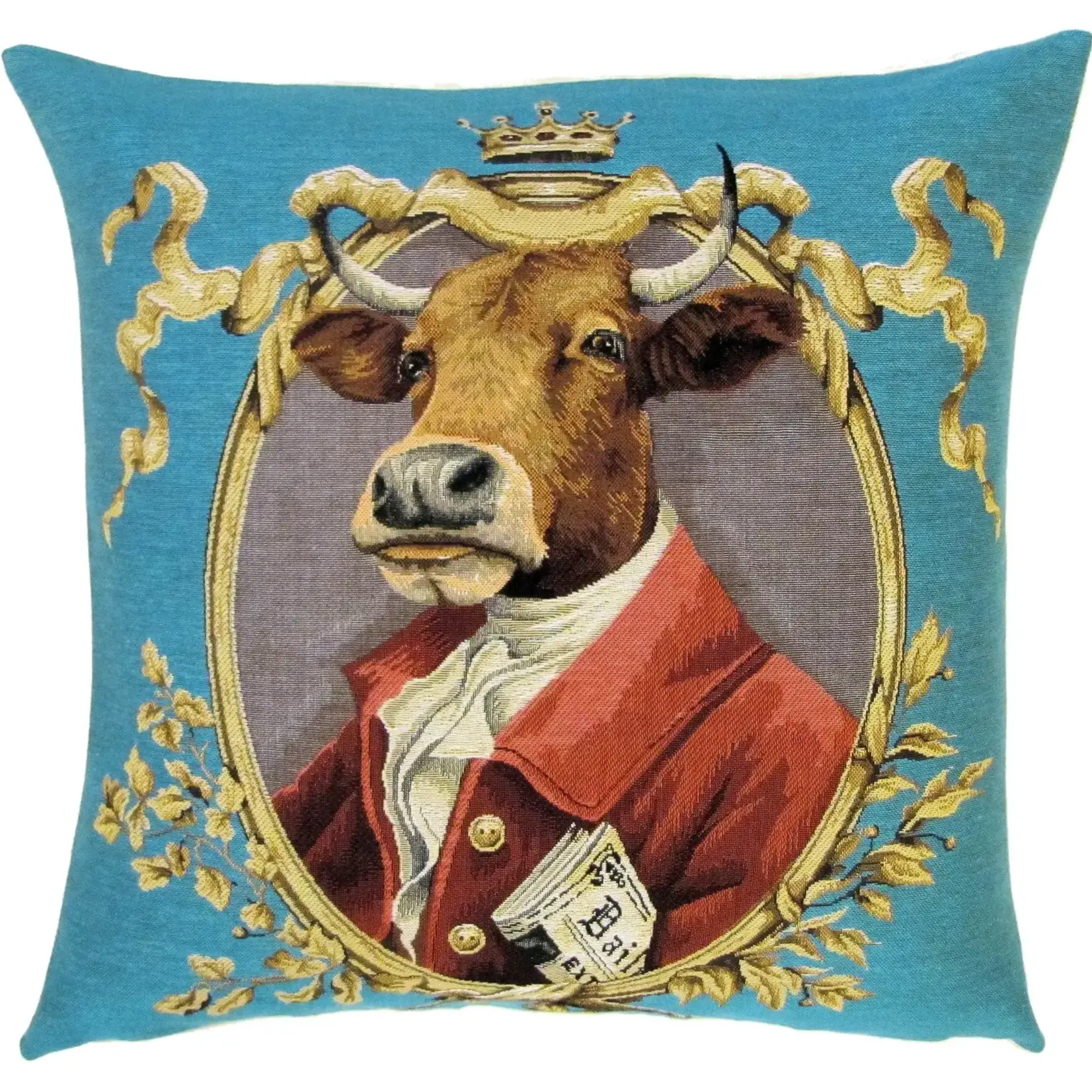 yapatkwa - art of the loom Cow Pillow