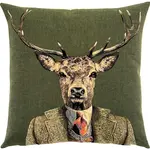 yapatkwa - art of the loom Decorative Stag Pillow Cover