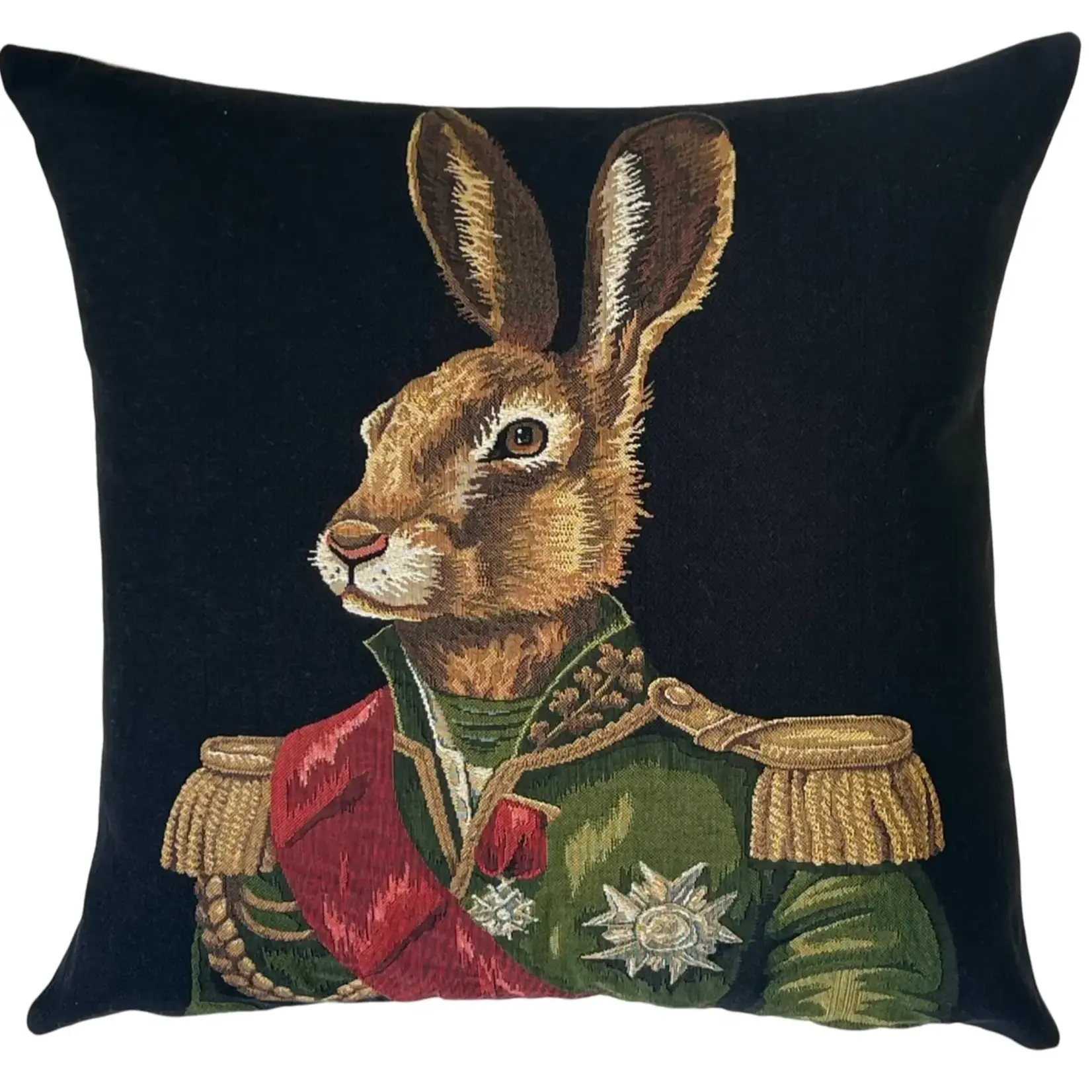 yapatkwa - art of the loom Rabbit Pillow Cover