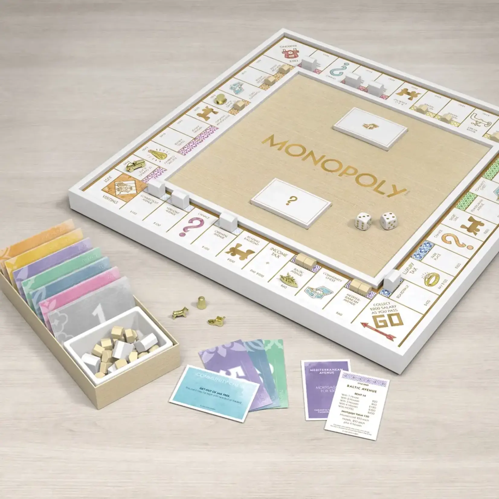 WS Game Company Monopoly Bianco Edition
