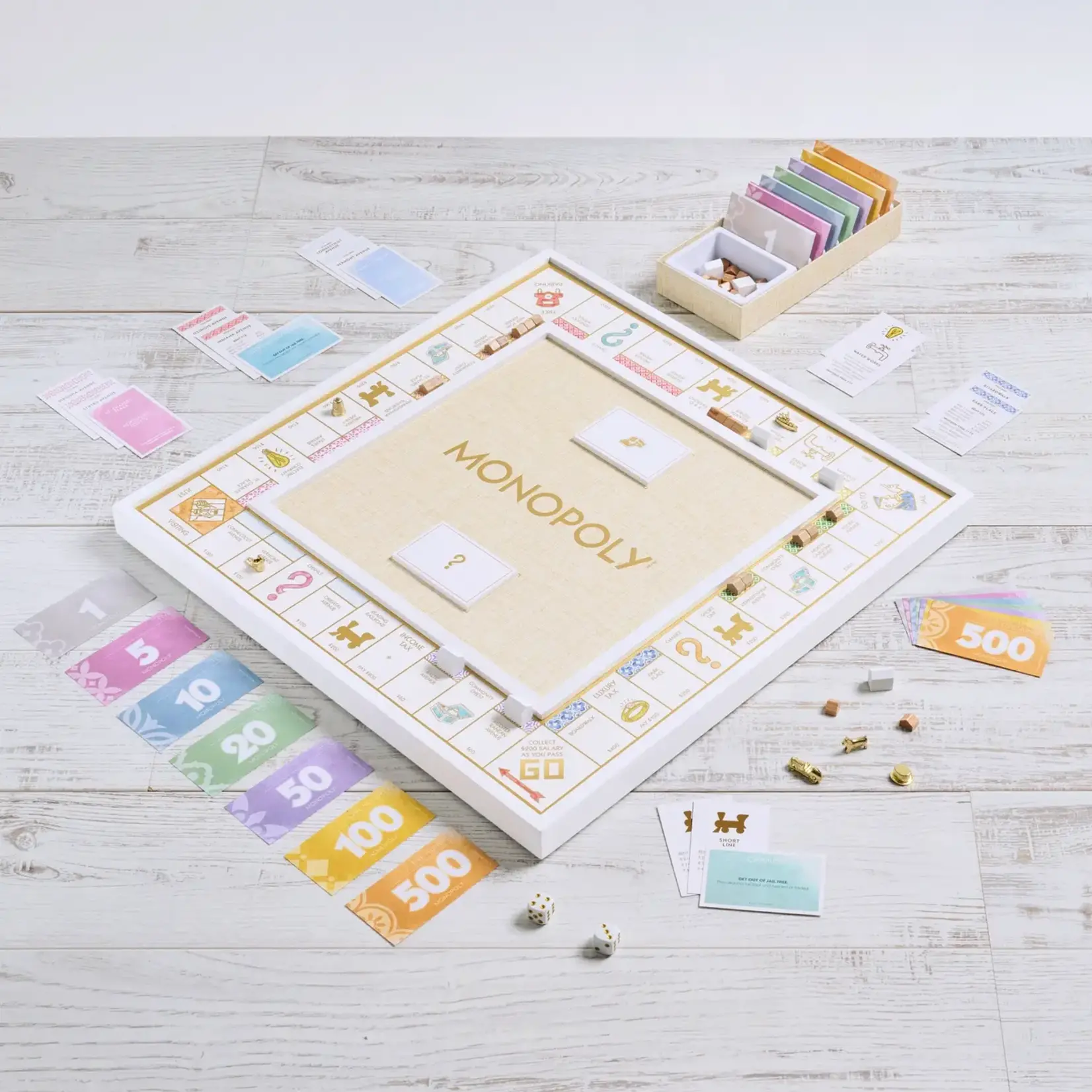 WS Game Company Monopoly Bianco Edition