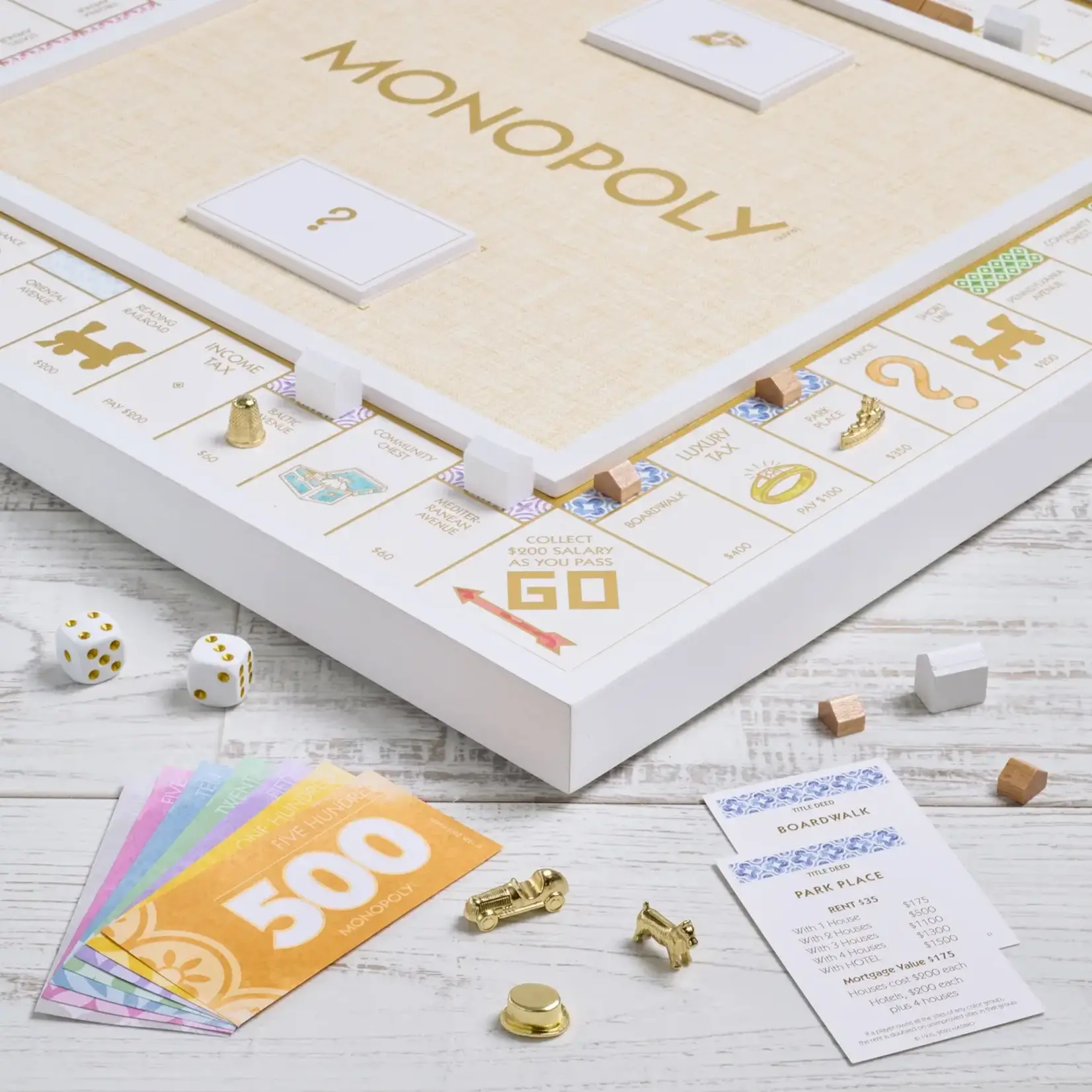 WS Game Company Monopoly Bianco Edition