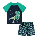 Andy & Evan Boys Toddler Raglan Rashguard and Boardshort