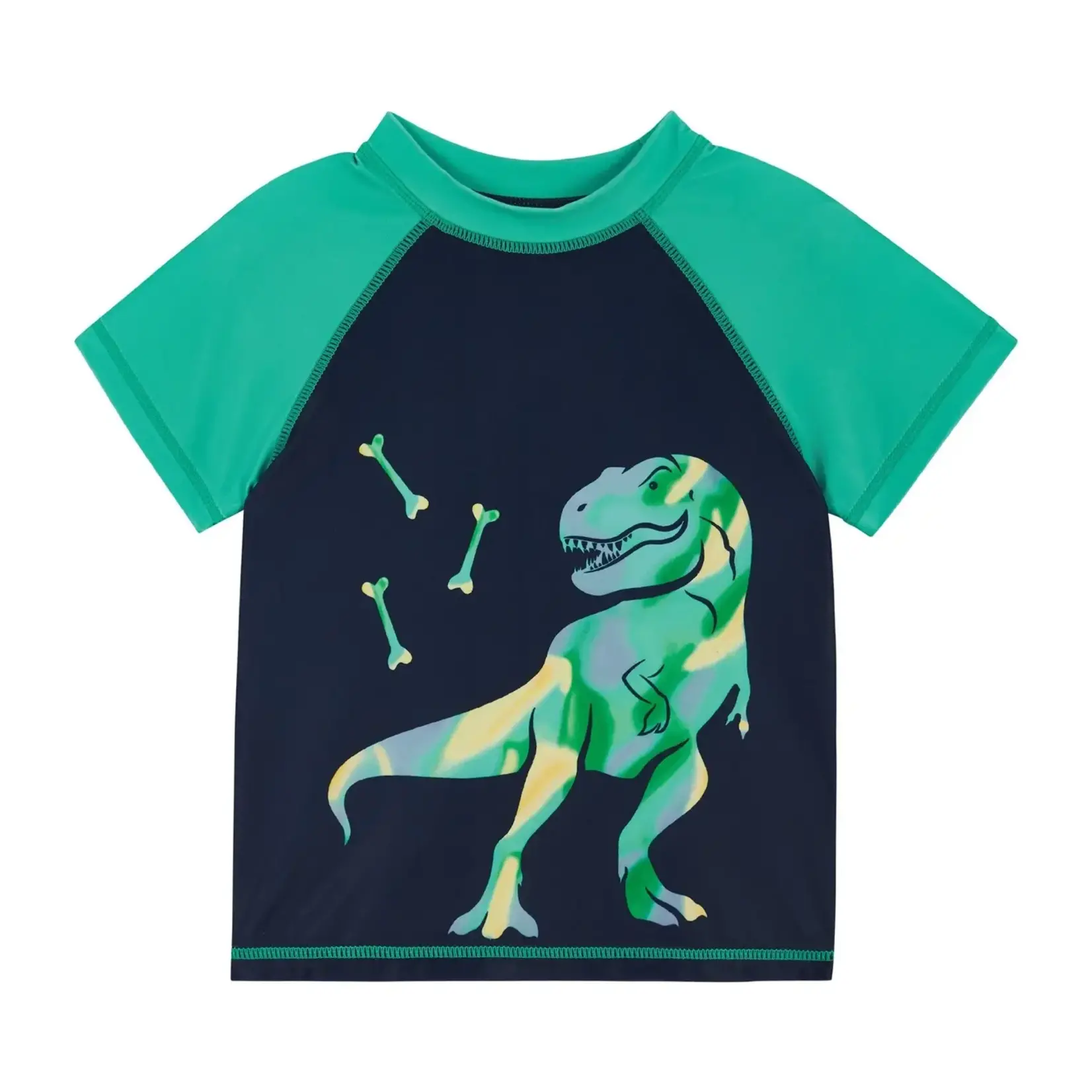 Andy & Evan Boys Toddler Raglan Rashguard and Boardshort