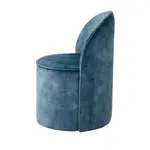 Acacia Home Renee Dining Chair with Storage and Castor Wheels