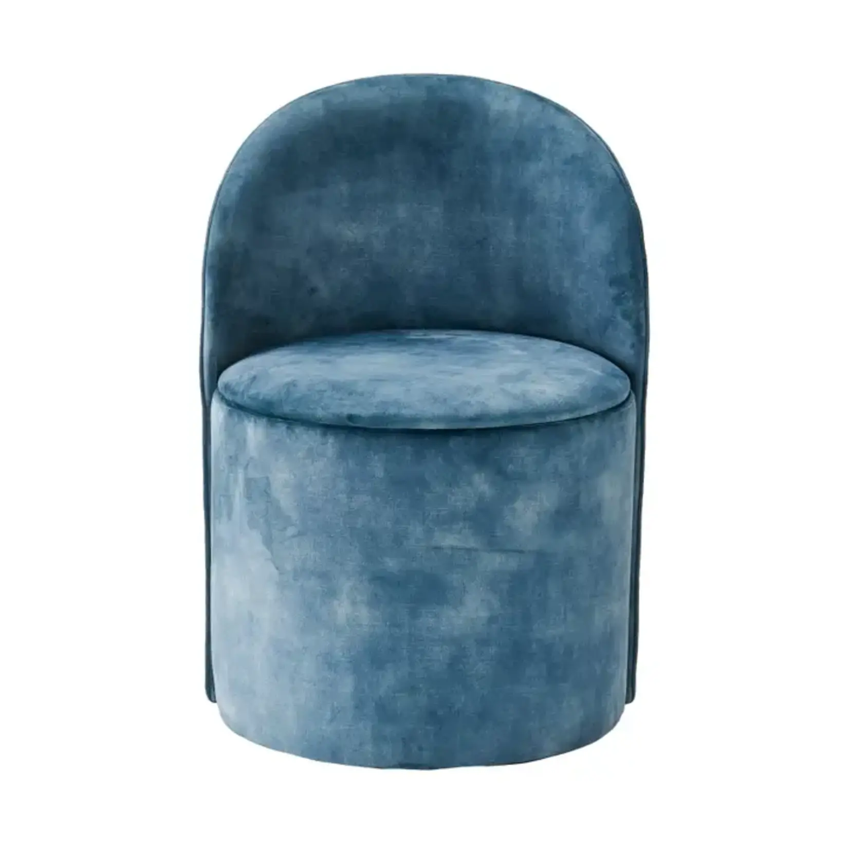 Acacia Home Renee Dining Chair with Storage and Castor Wheels