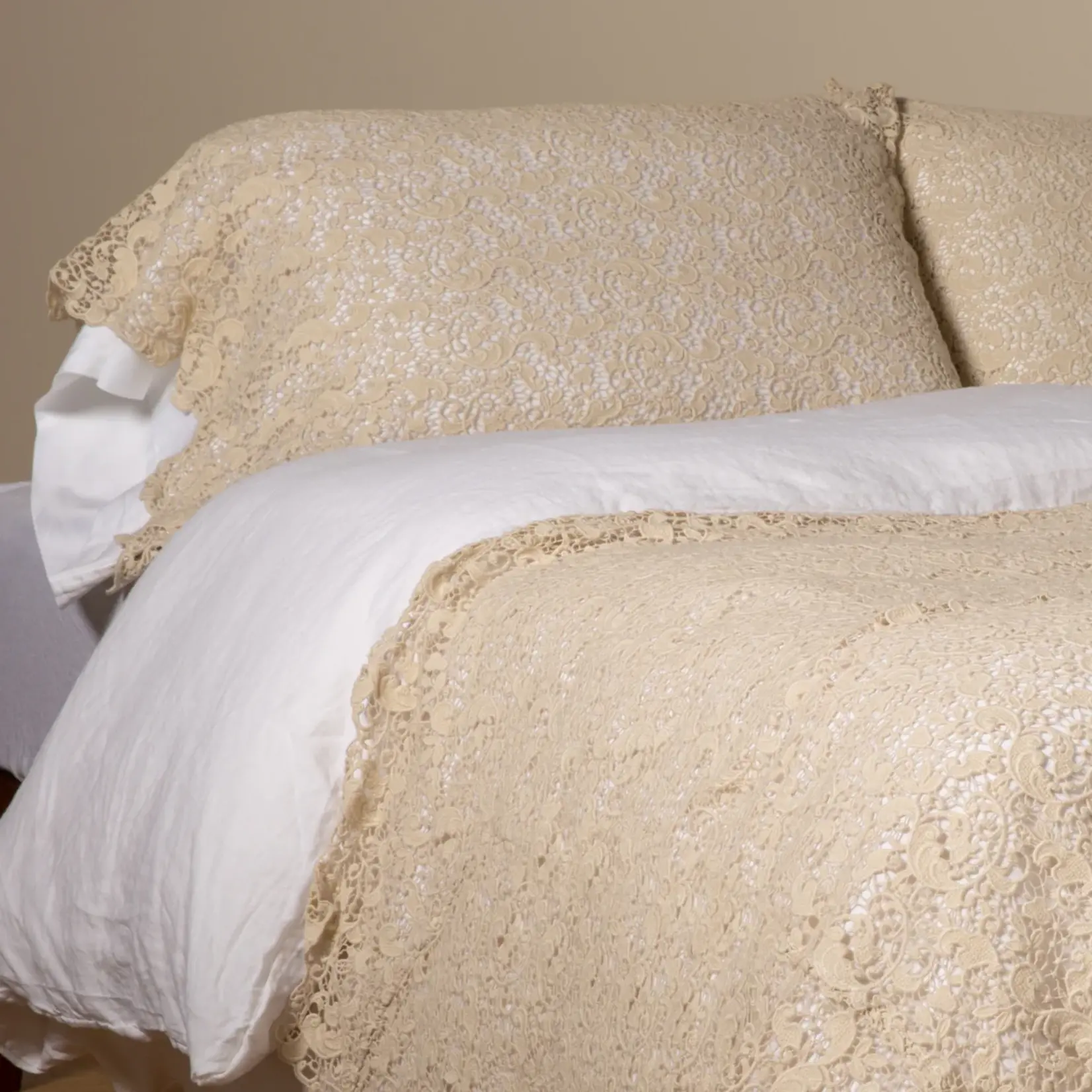 Bella Notte Allora Lace Pillowcase (Single)