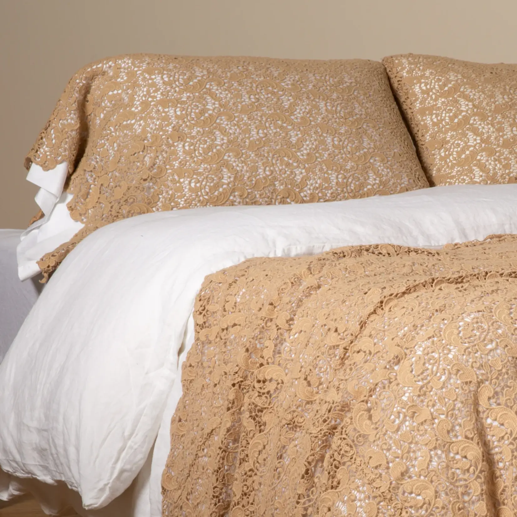 Bella Notte Allora Lace Pillowcase (Single)