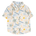 JERRY SHORT SLEEVE BUTTON UP POLYNESIA