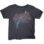 Rowdy Sprout ACDC High Voltage Short Sleeve Tee
