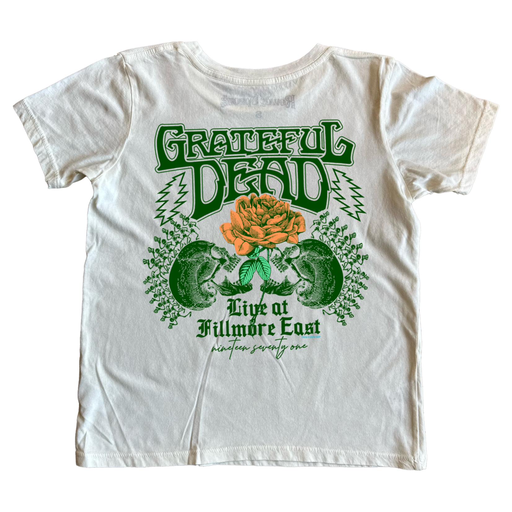 Rowdy Sprout Grateful Dead Skull & Rose Short Sleeve Tee