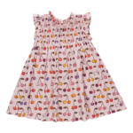 Pink Chicken girls stevie dress - cloud pink cherry