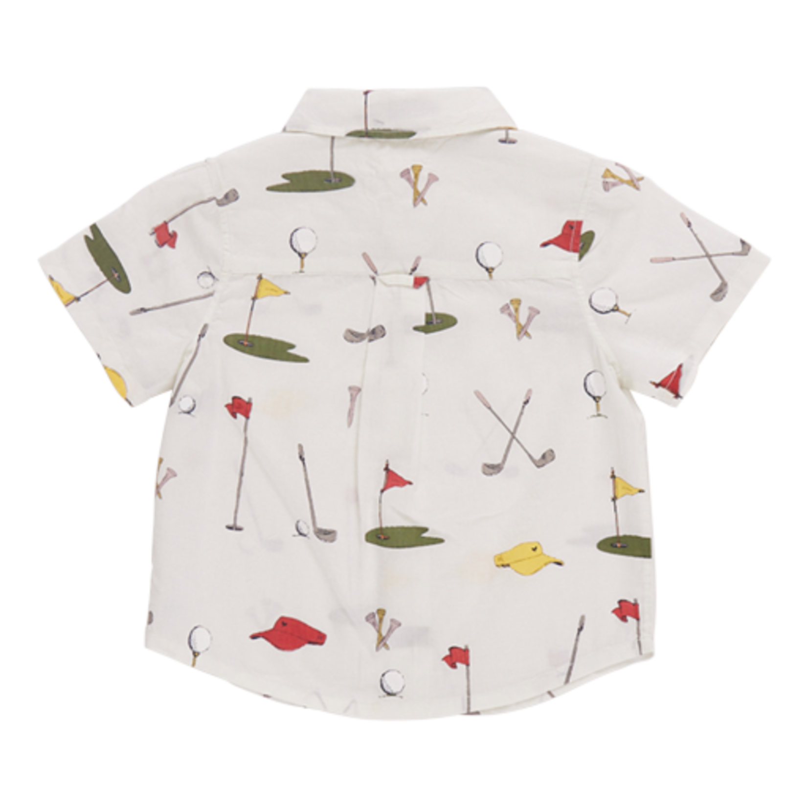 Pink Chicken boys jack shirt - golf tournament