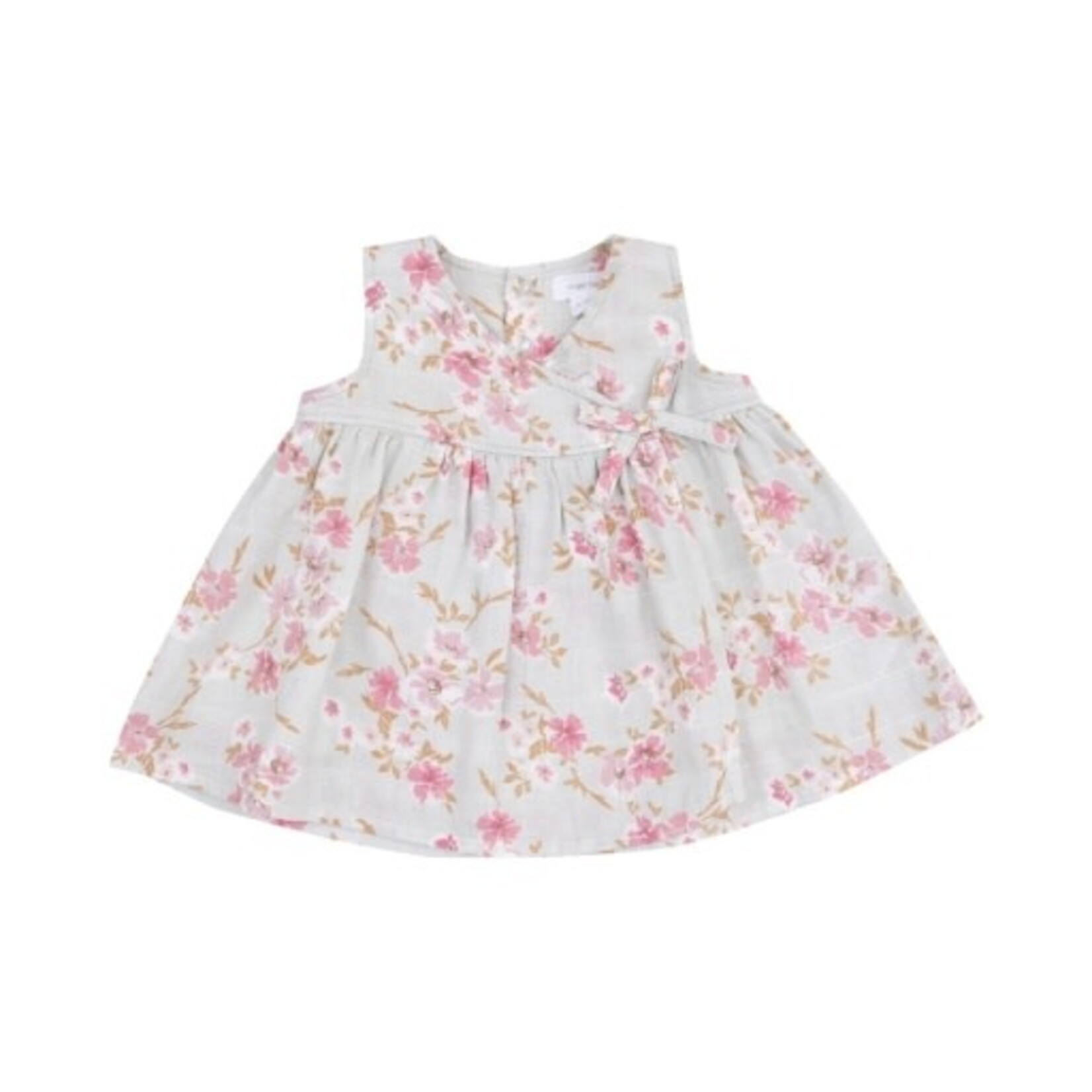 Angel Dear Pink Phlox Floral Kimono Dress & Bloomer