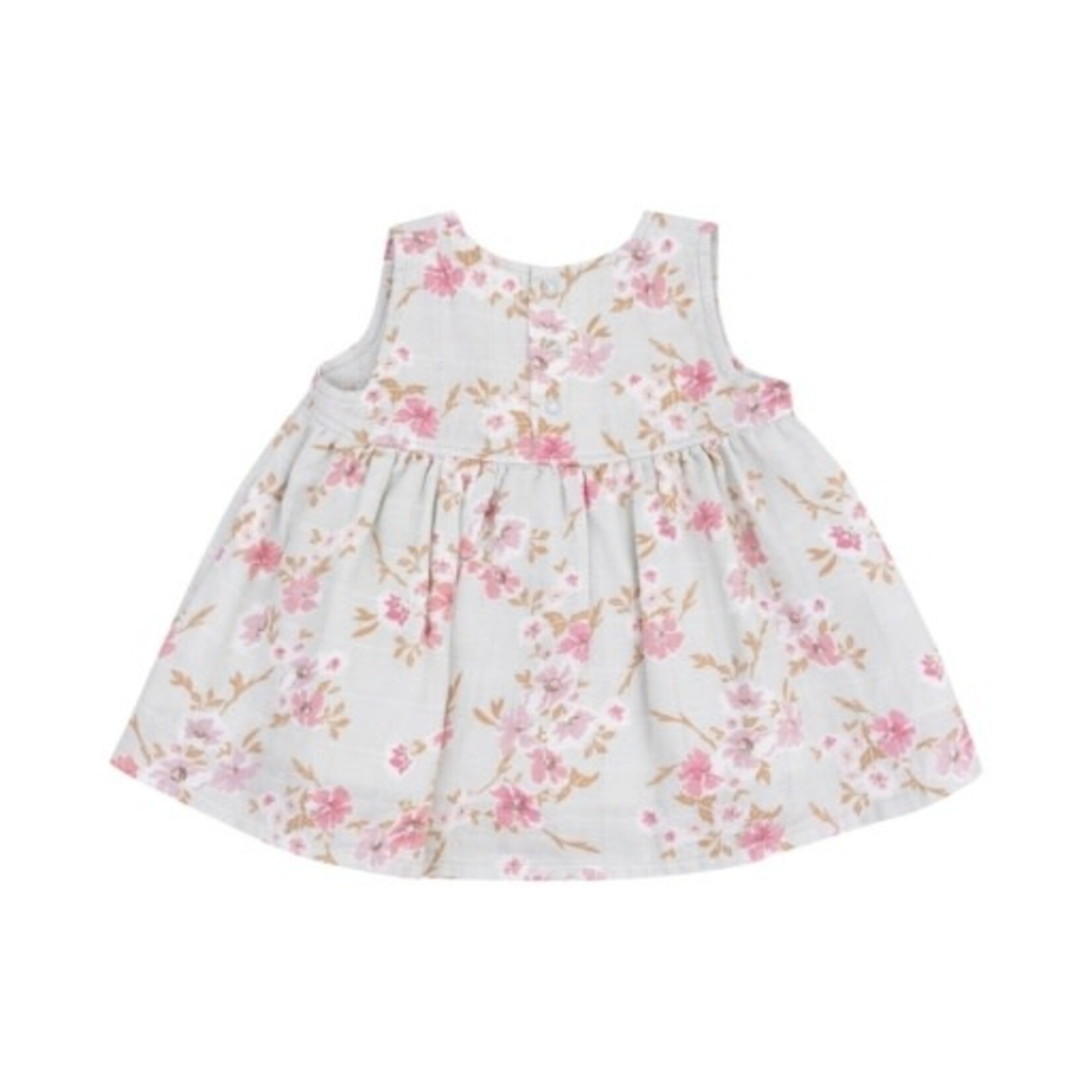 Angel Dear Pink Phlox Floral Kimono Dress & Bloomer