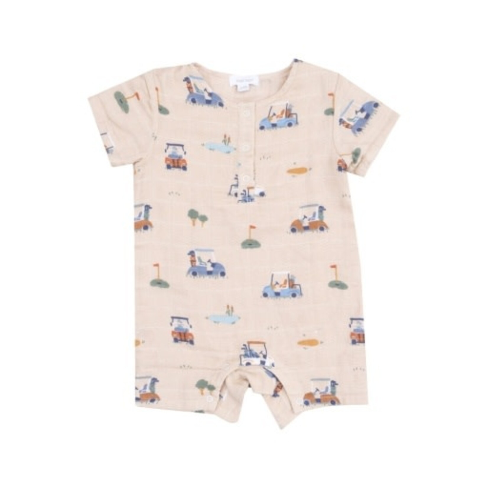Angel Dear Golf Cart Cuties Henley Shortall Oatmeal
