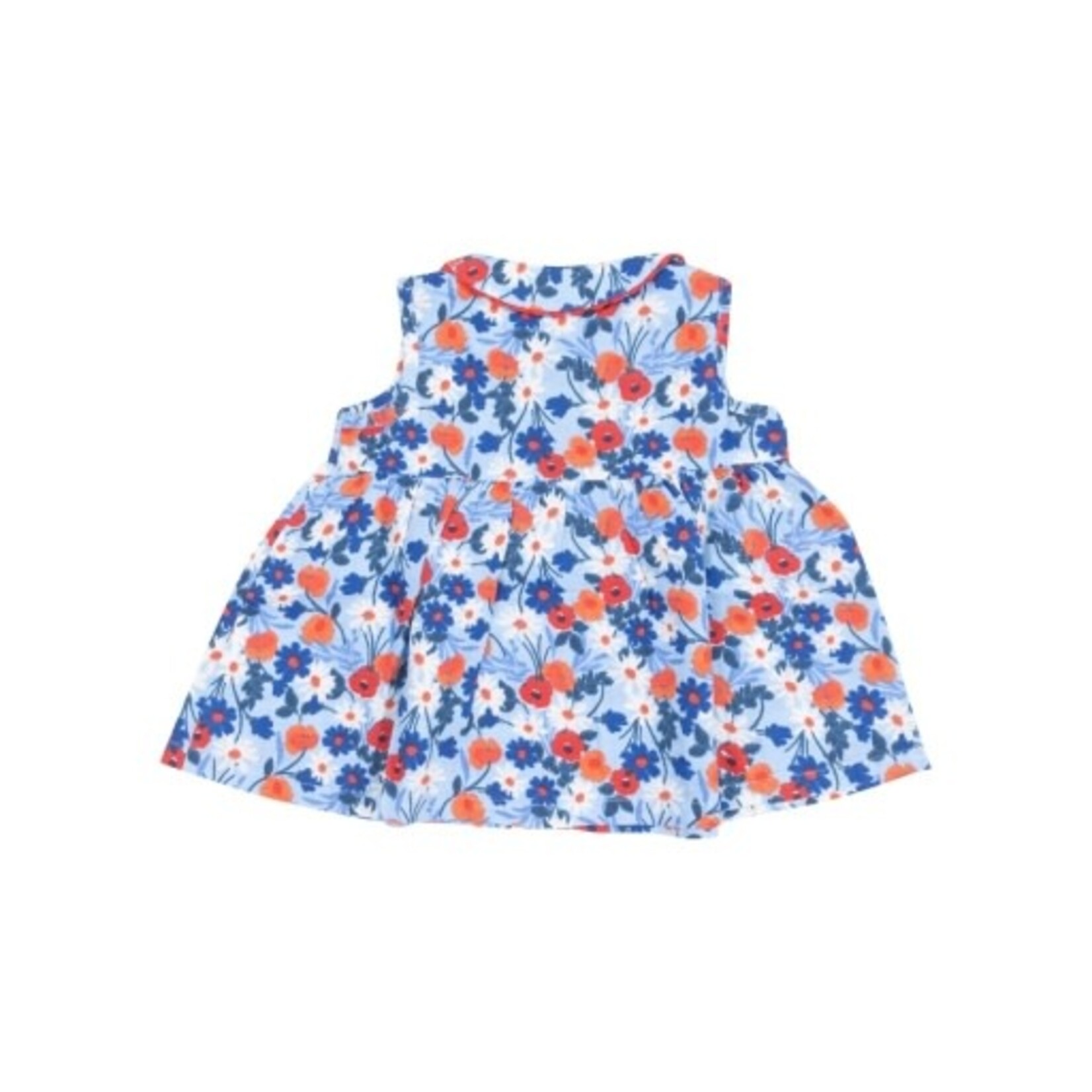 Angel Dear Poppy Days The Jill-Peter Pan Collar With Ric Rac Trim And Diaper Cover