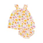 Angel Dear Tropical Market Fruit Sundress & Diaper Cover