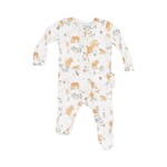 Angel Dear Pretty Ponies 2 Way Zipper Ruffle Back Footie