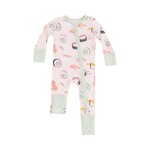 Angel Dear Sushi Pink 2 Way Zipper Romper
