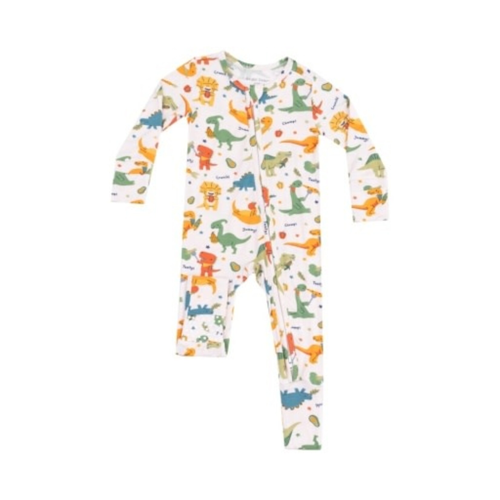 Angel Dear Veggie Dinos 2 Way Zipper Romper