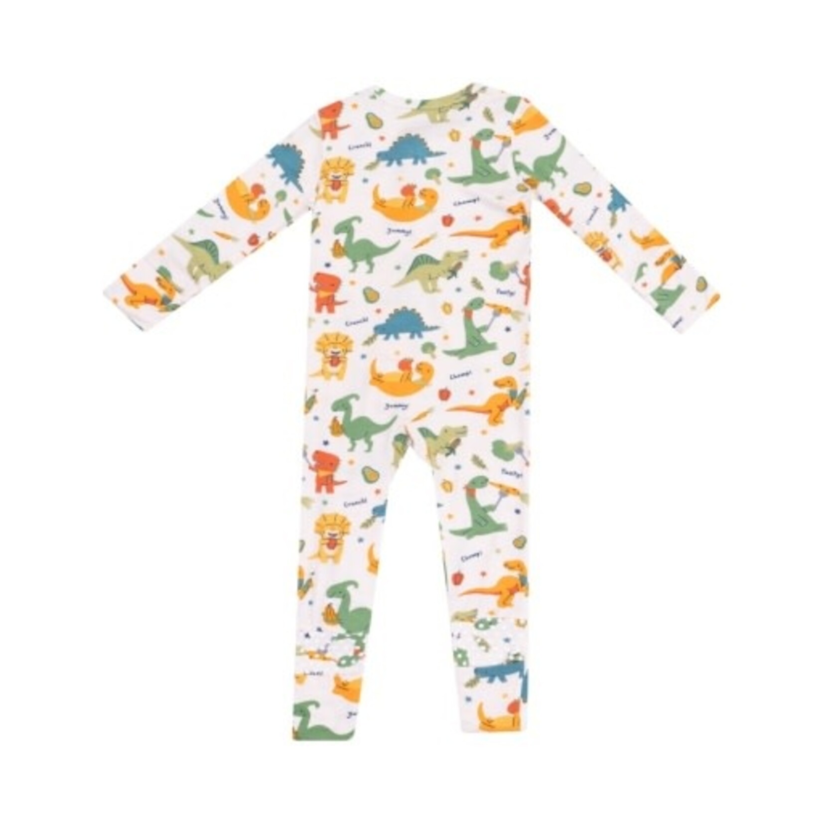 Angel Dear Veggie Dinos 2 Way Zipper Romper