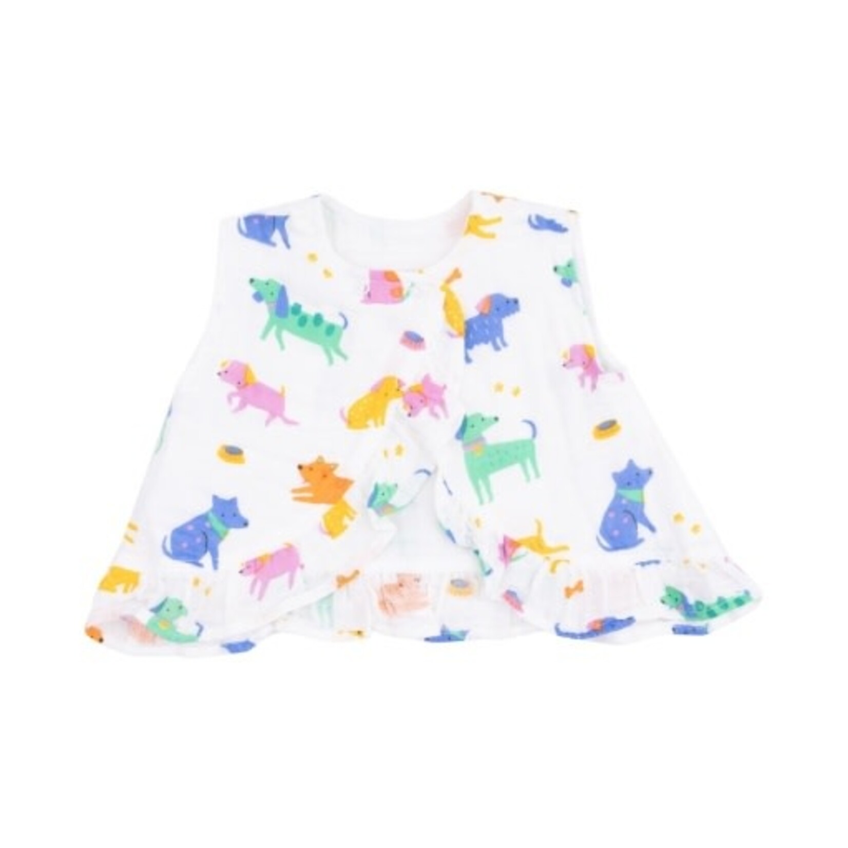 Angel Dear Good Dog Club Ruffle Top & Bloomer