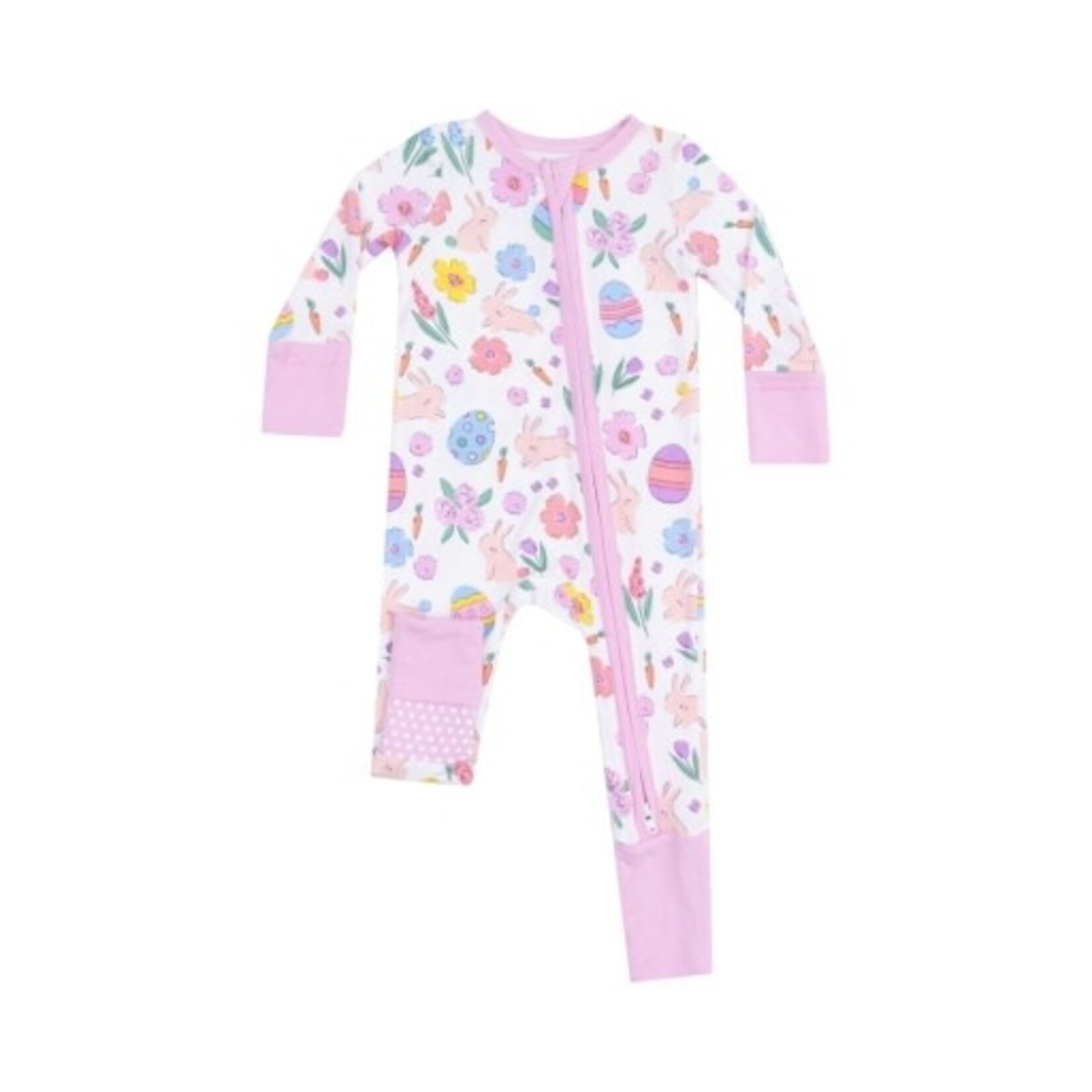 Angel Dear Easter Bunnies 2 Way Zipper Romper