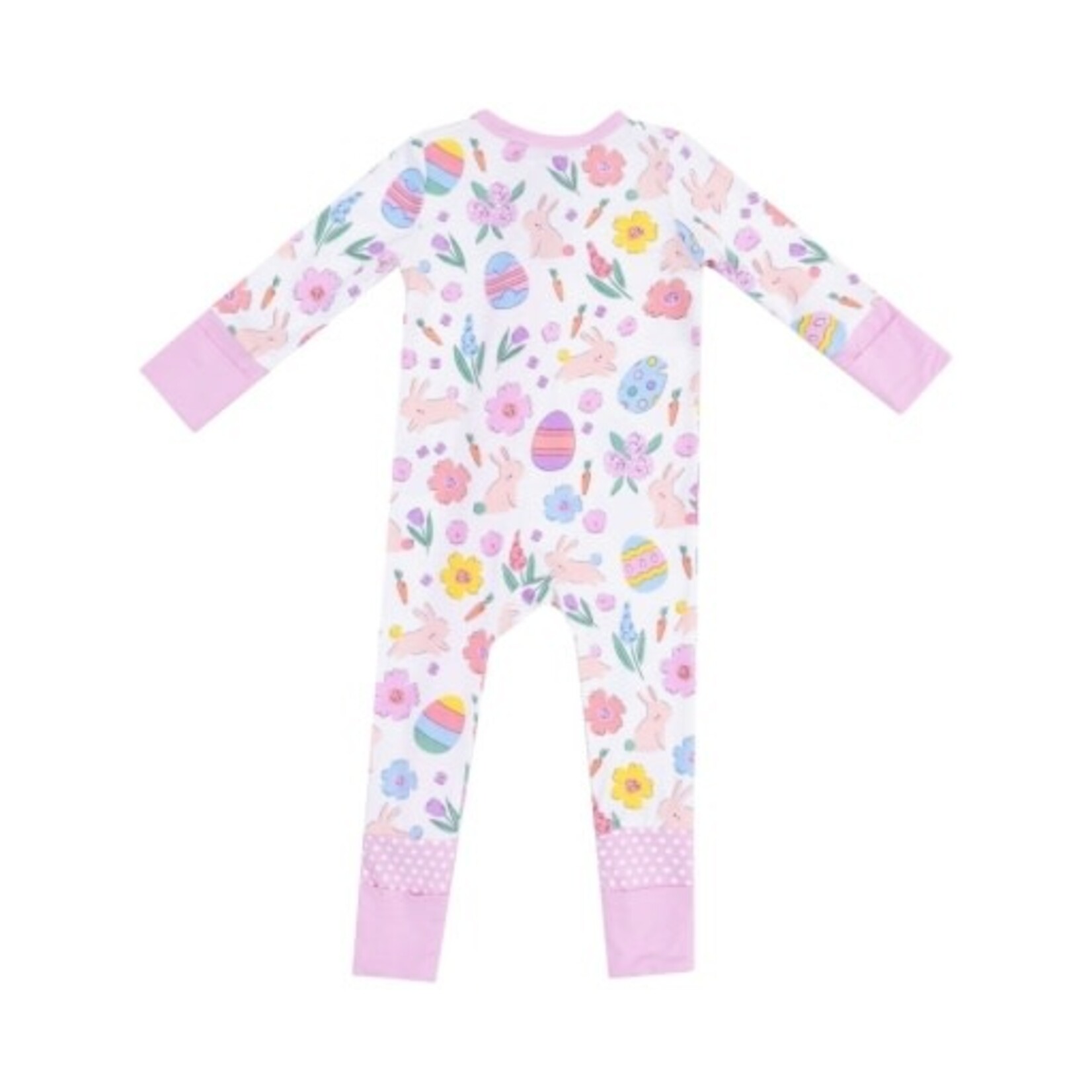 Angel Dear Easter Bunnies 2 Way Zipper Romper