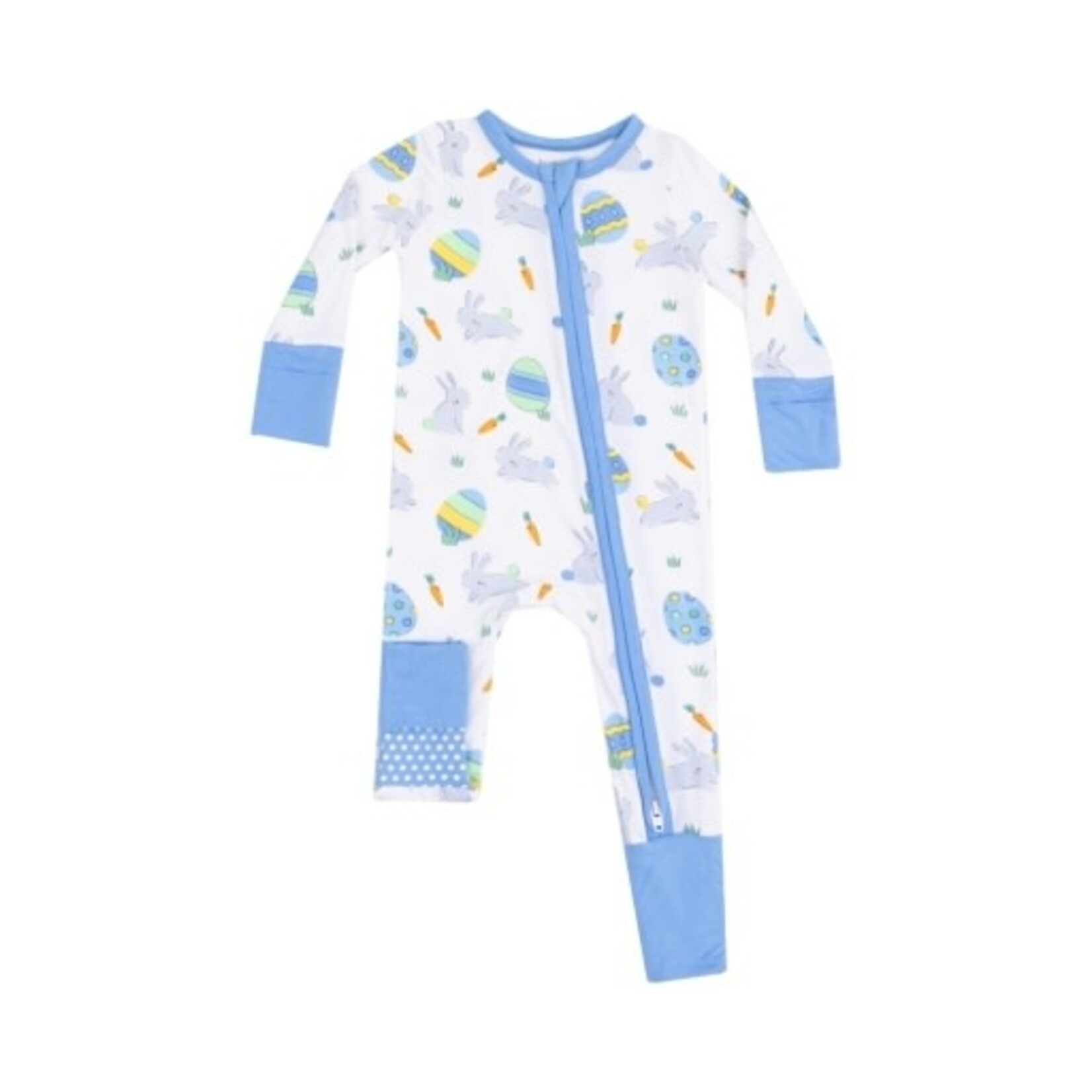 Angel Dear Easter Bunnies 2 Way Zipper Romper