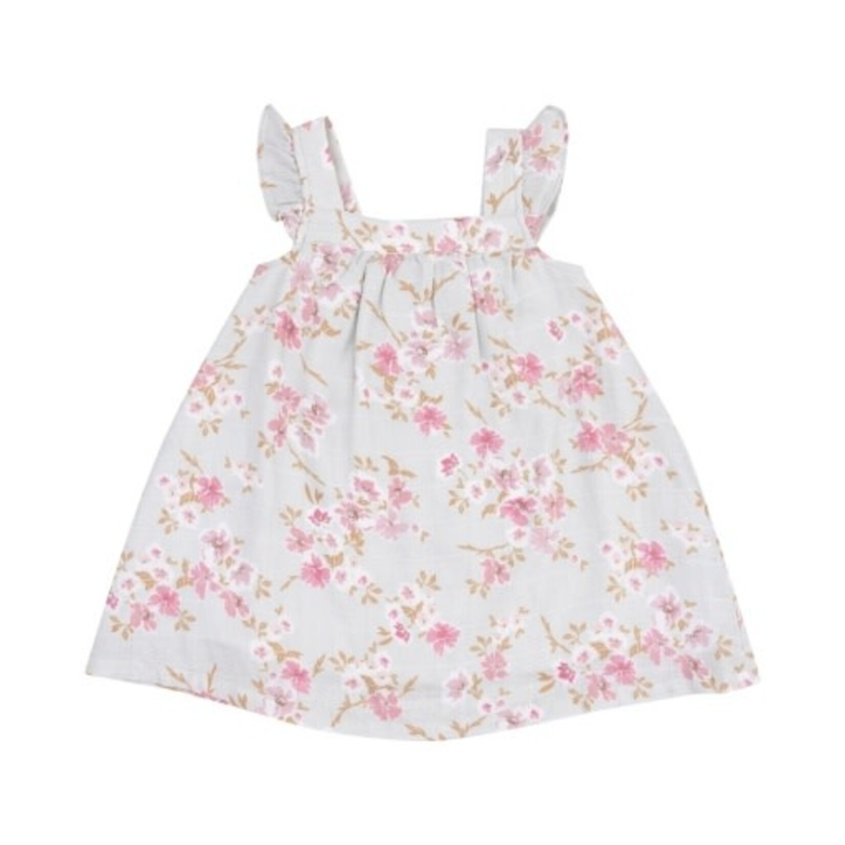 Angel Dear Pink Phlox Floral Sundress & Diaper Cover
