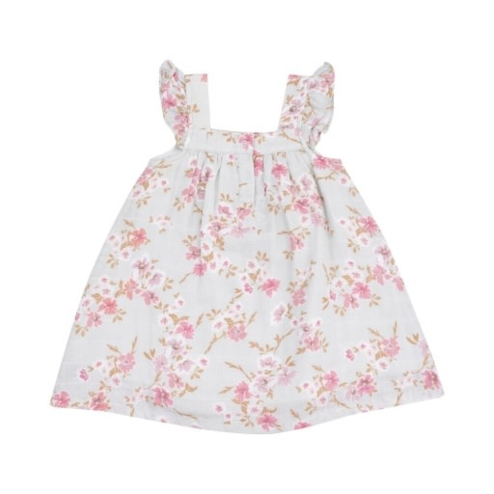 Angel Dear Pink Phlox Floral Sundress & Diaper Cover