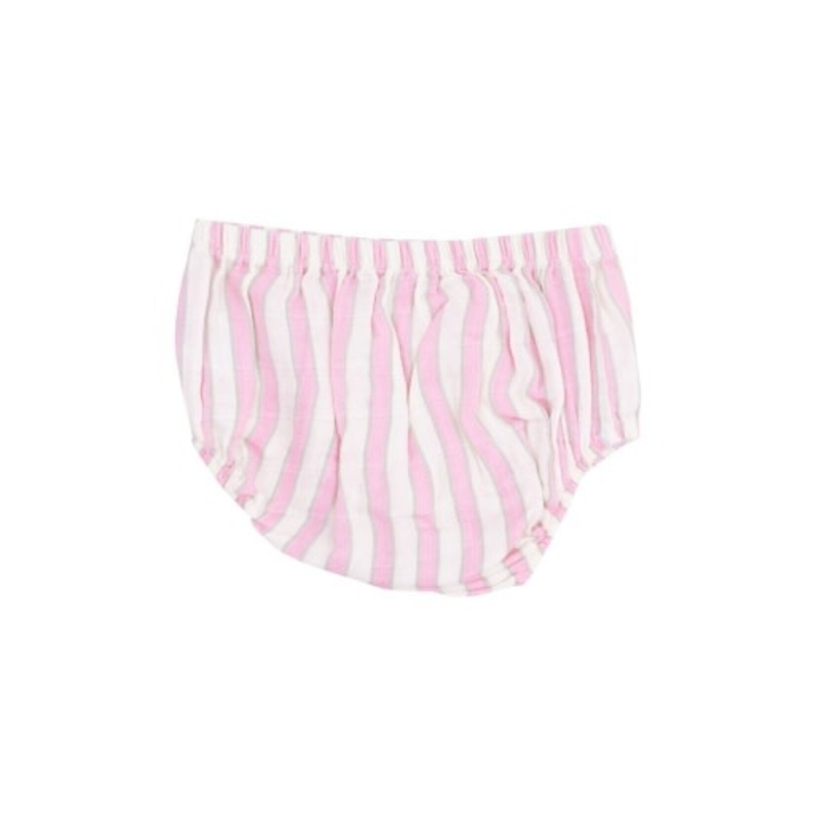 Angel Dear Candy Stripe Smocked Ruffle Sundress & Diaper Cover