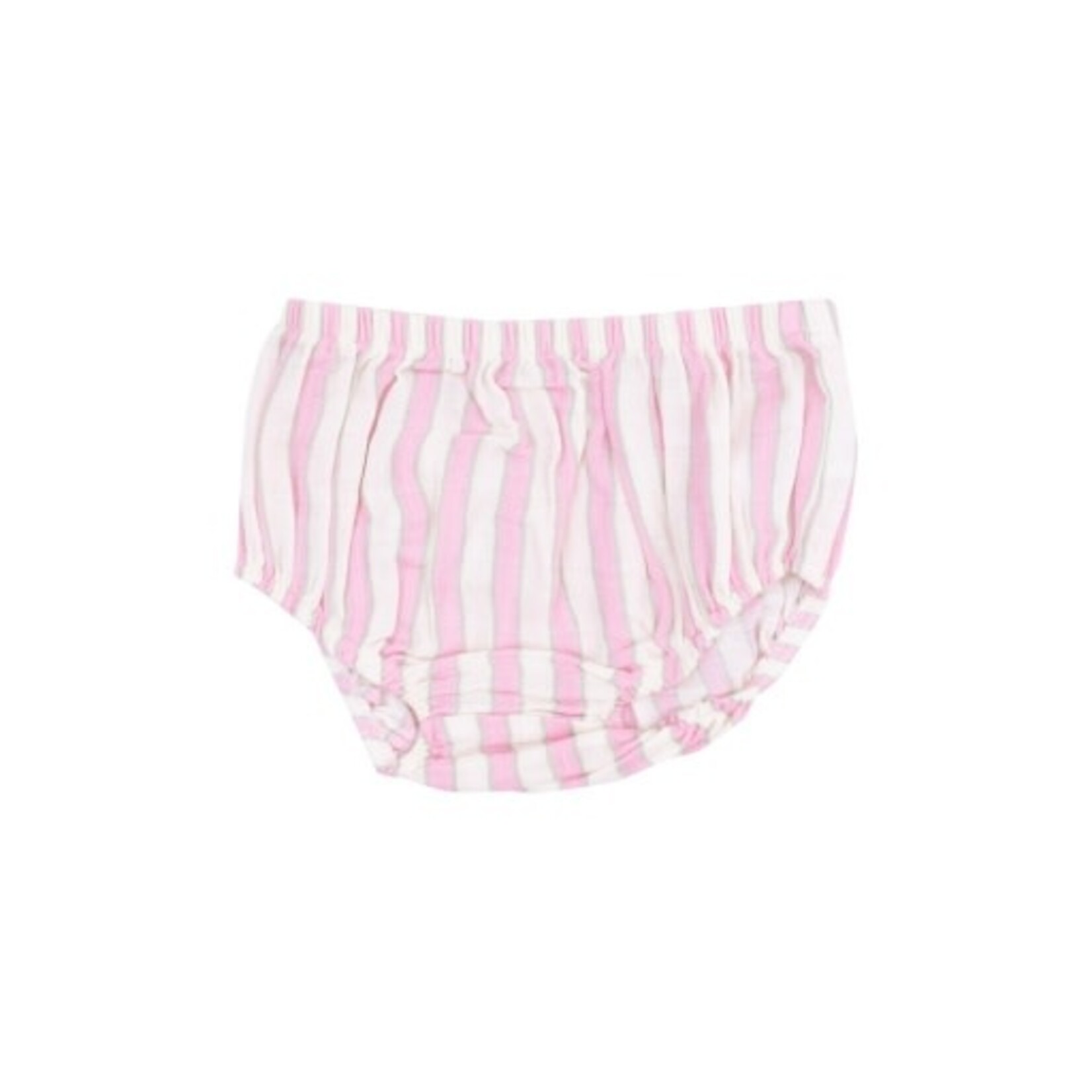 Angel Dear Candy Stripe Smocked Ruffle Sundress & Diaper Cover