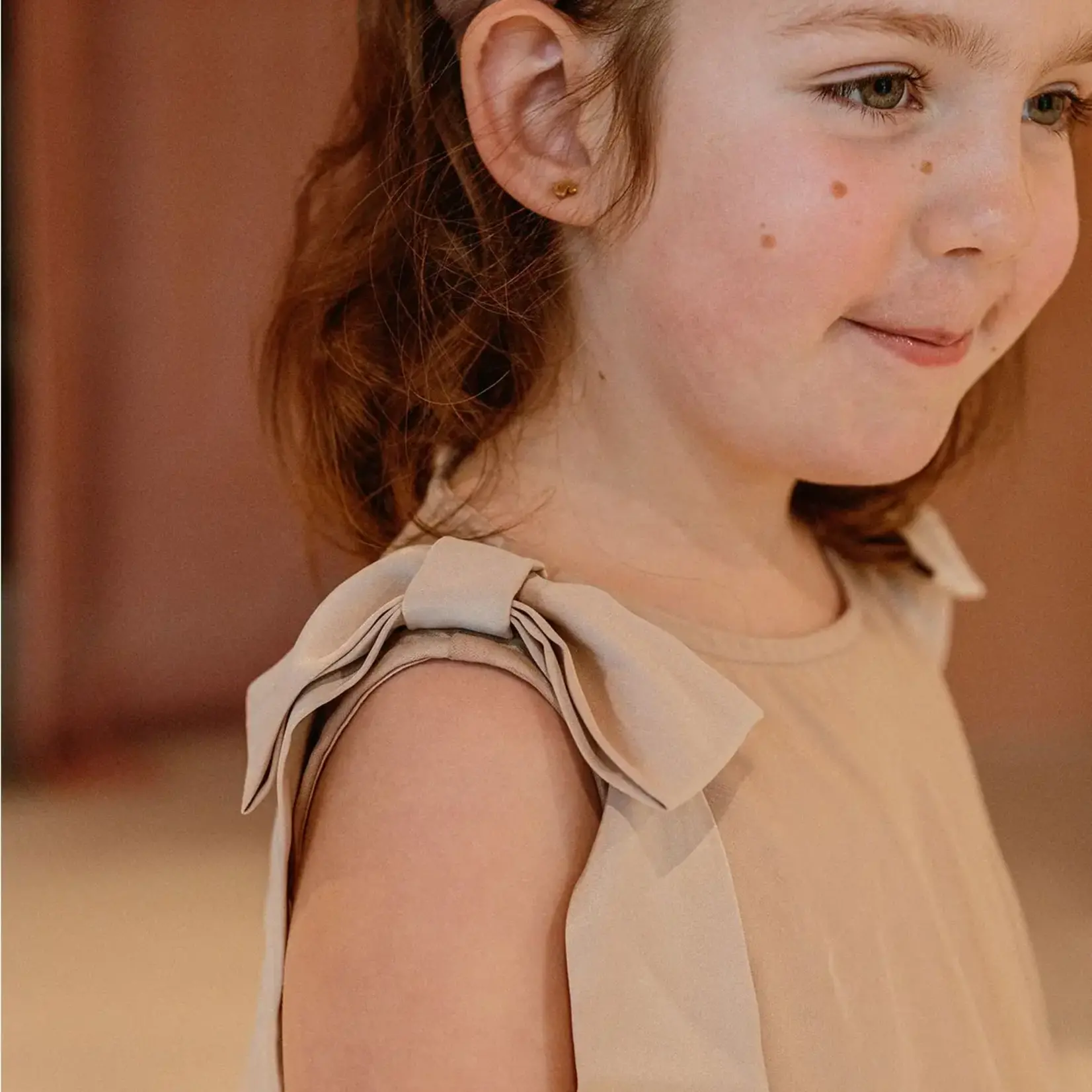 La Olivia Kids Demelza Tulle Dress Pink